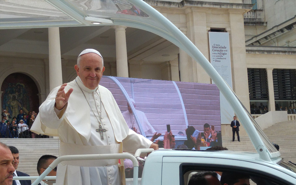 Papa Francisco fará peregrinação a Fátima durante a JMJ